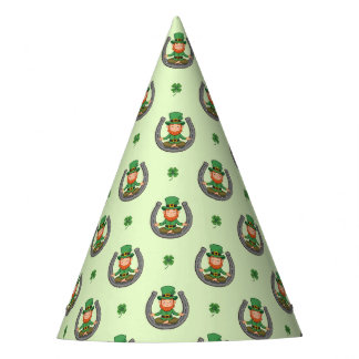 Lucky Green Vibes Party Hat