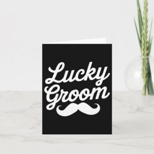 Lucky Groom St. Patrick's Day For Couple Husband Card