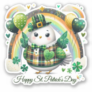 Lucky Happy St. Patrick’s Day Sticker