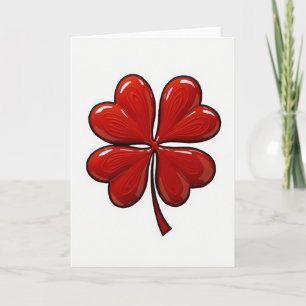 Lucky Hearts Greeting Card