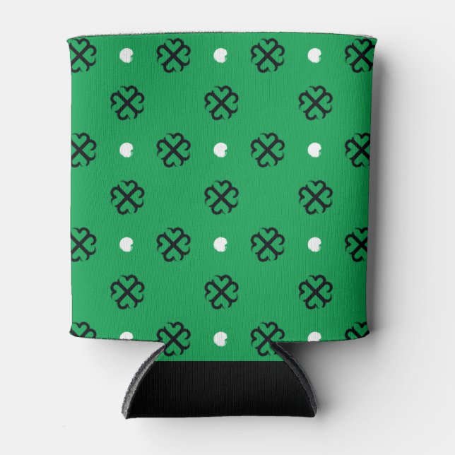 Lucky Hearts Shamrock Beverage Cooler (Front)