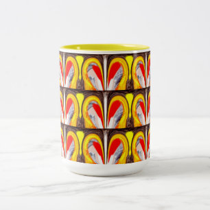Lucky hearts Two-Tone coffee mug