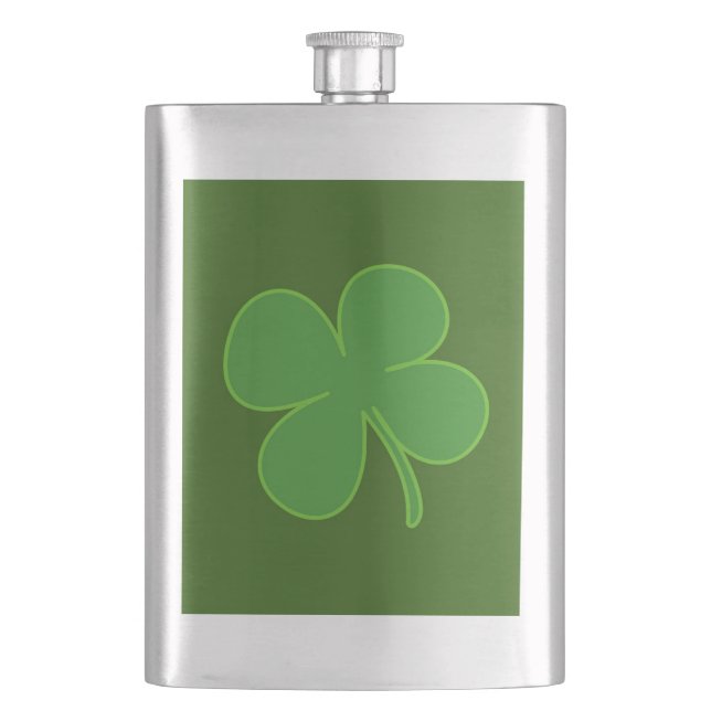 Lucky Hip Flask (Front)