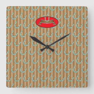 Lucky Hoof - Wall Clock