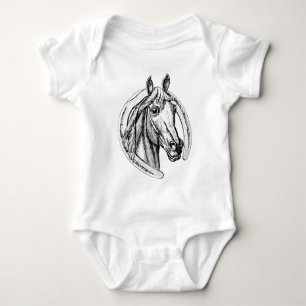 Lucky Horse Baby Bodysuit