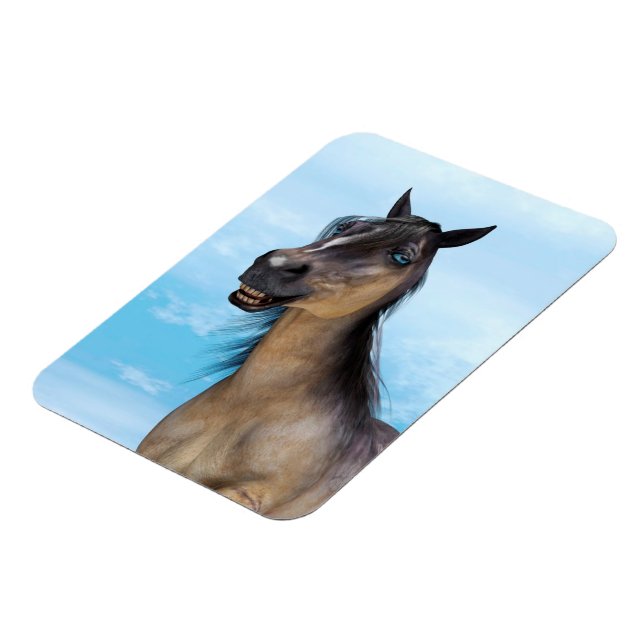 Lucky Horse Magnet (Left Side)