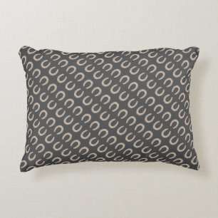 Lucky Horse Shoe Decorative Cushion