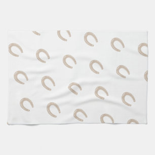 Lucky Horse Shoe Tea Towel