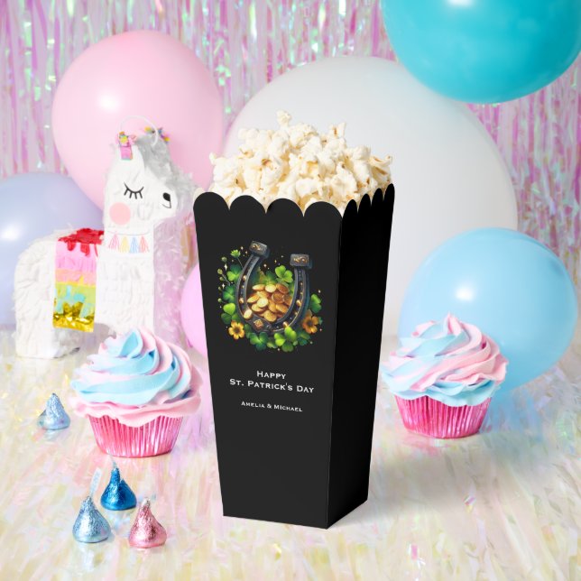 Lucky Horseshoe and Gold Coins St. Patrick's Day Favour Box (Party)