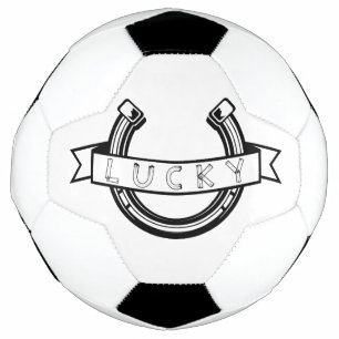 Lucky horseshoe Good Luck Football
