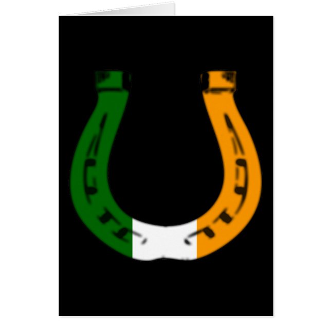 lucky horseshoe. irish. (Front)