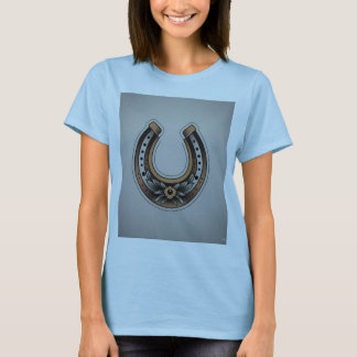 Lucky Horseshoe Traditional Tattoo Tee