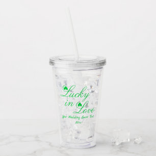 Lucky In Love Acrylic Tumbler