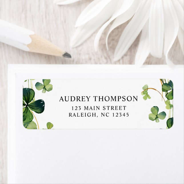 Lucky in Love Bridal Shower Green Shamrock  (Insitu)