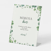 Lucky in Love Bridal Shower Mimosa Bar