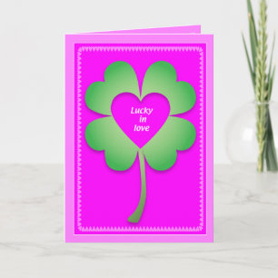 Lucky in Love card