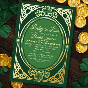 Lucky In Love Celtic St. Patrick's  Bridal Shower