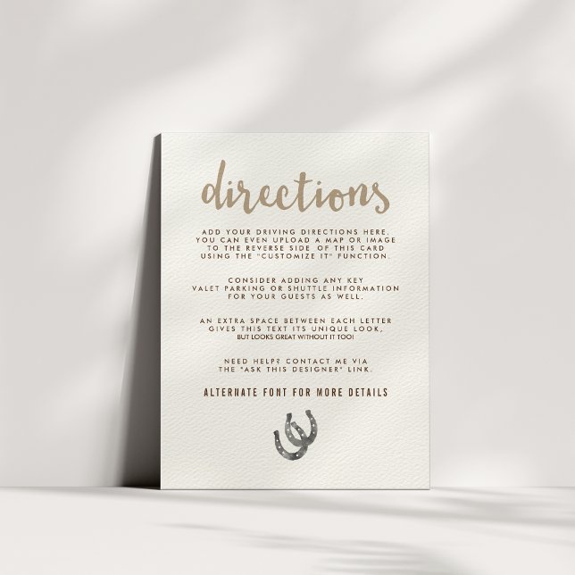 Lucky in Love Directions Enclosure Card (Creator Uploaded)