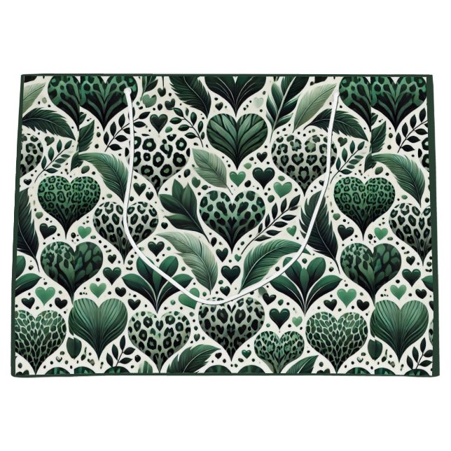 Lucky In Love Large Gift Bag (Front)