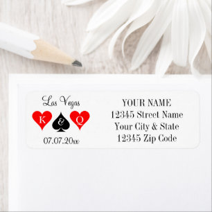 Lucky in love Las Vegas theme marriage address