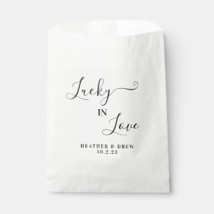Lucky In Love Lottery Scratcher Wedding Favour Bags