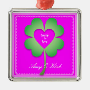 Lucky in Love ornament
