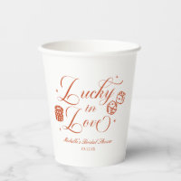 Lucky In Love Playing Card Casino Bridal Shower