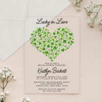Lucky In Love St. Patrick's Day Bridal Shower