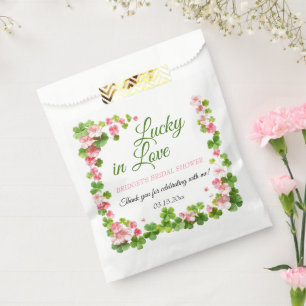 Lucky in Love St. Patrick's Day Bridal Shower  Favour Bags