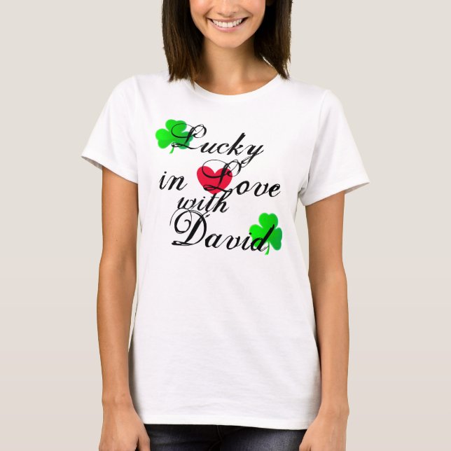 Lucky in love T-Shirt (Front)