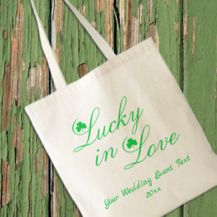 Lucky In Love Tote Bag
