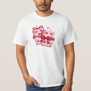 Lucky in Love: Vintage 6 & 7 of Hearts T-Shirt