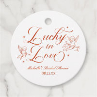 Lucky In Love Vintage Cupid Bridal Shower