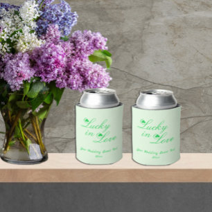 Lucky In Love Wedding Event Can Cooler