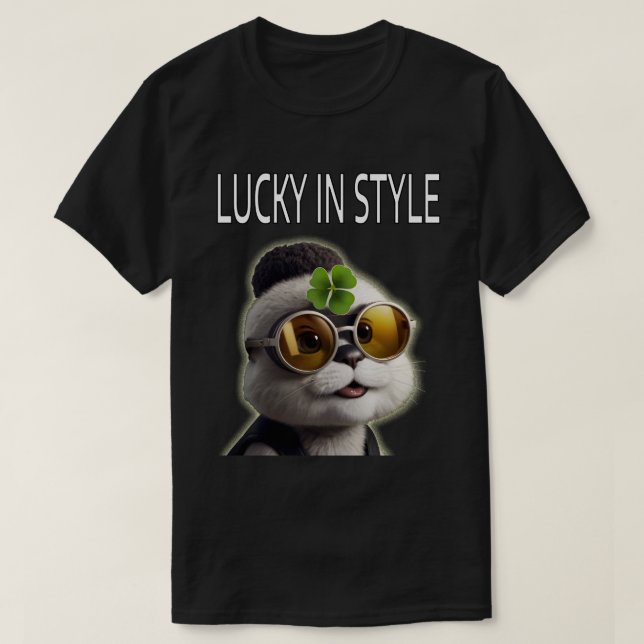 Lucky in Style T-Shirt (Design Front)