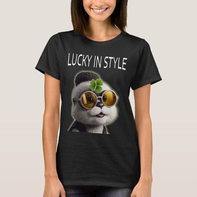 Lucky in style T-Shirt (Front)