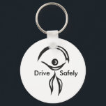 Lucky Indalo Keyring<br><div class="desc">In 1868, stone-age cave paintings were discovered in Almería, Spain. The recurring theme was a stick figure holding a rainbow. The Rainbow Man, or Indalo was adopted and believed to ward off evil. Proof came when villages that had displayed the symbol escaped earthquake damage, while those with no Indalo suffered...</div>