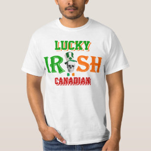 lucky Irish Canadian St Patrick's day T-Shirt