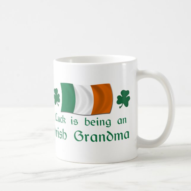 Lucky Irish Grandma Coffee Mug (Right)