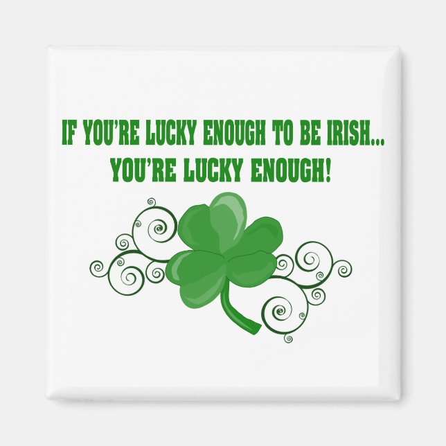 Lucky Irish Magnet (Front)