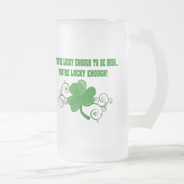 Lucky Irish Mug (Right)