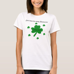 Lucky Irish Shamrocks T-Shirt