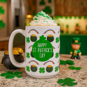 Lucky Irish St Patrick's Day Coffee Mug