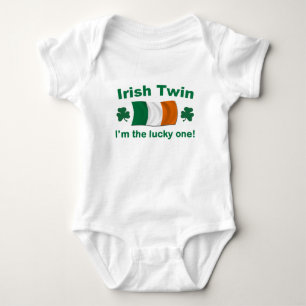 Lucky Irish Twin Baby Bodysuit
