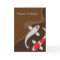 Lucky Japanese Koi Folded Holiday Christmas Card