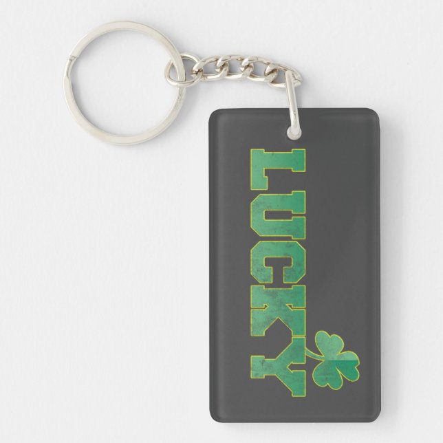 Lucky. Key Ring (Front)