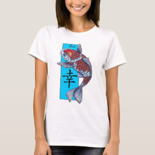Lucky Kohaku Koi Fish T-Shirt