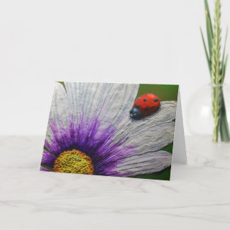 Lucky Lady Greeting Card by Artist Alison Galvan