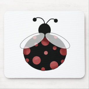 Lucky Ladybug Mouse Mat