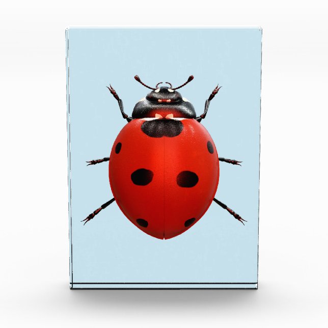 Lucky Ladybug Photo Block (Front)